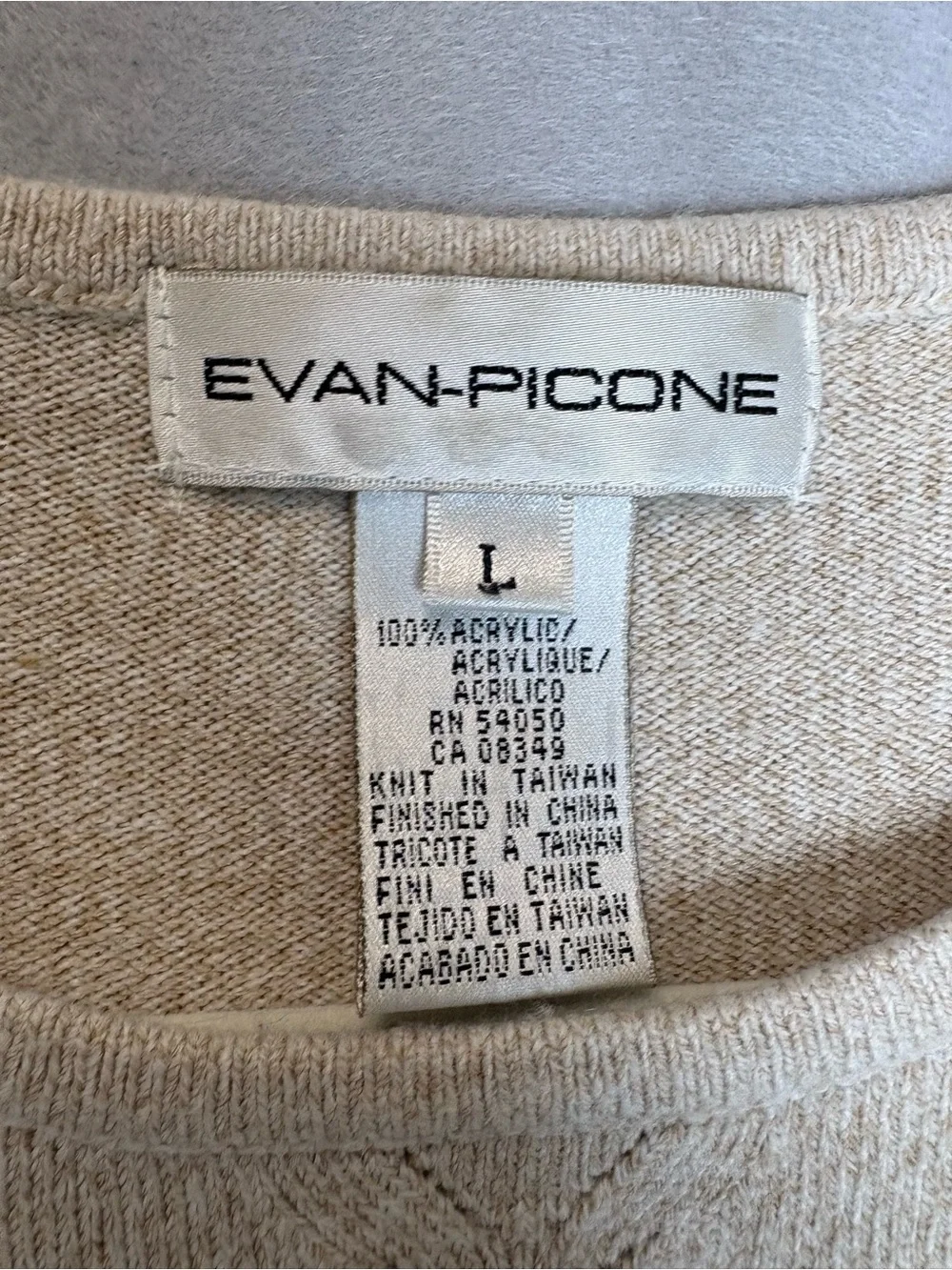 Evan Picone lightweight sleeveless