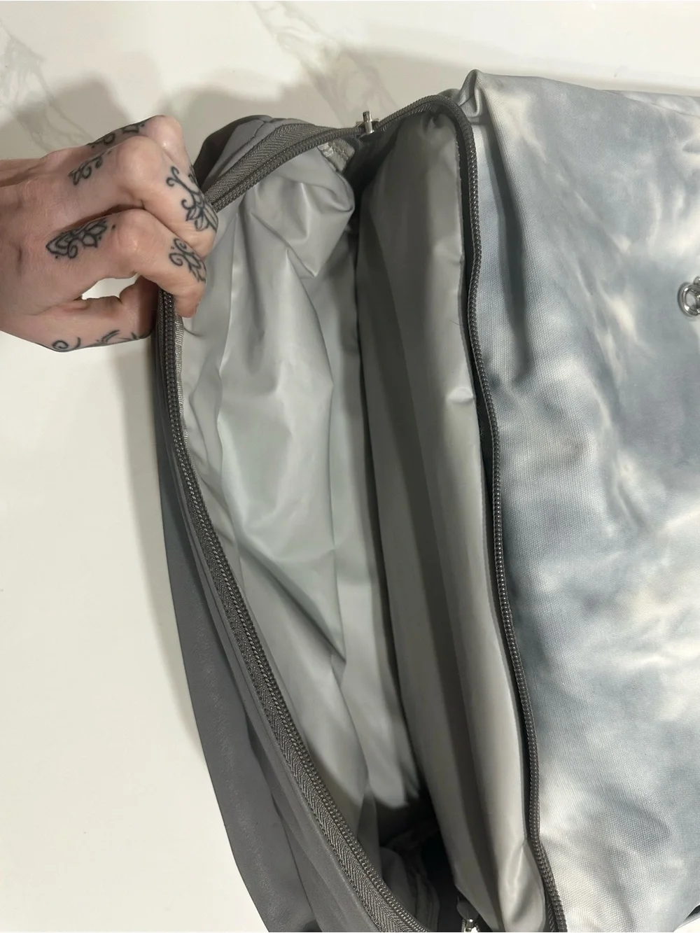 Petunia Pickle Bottom gray tie