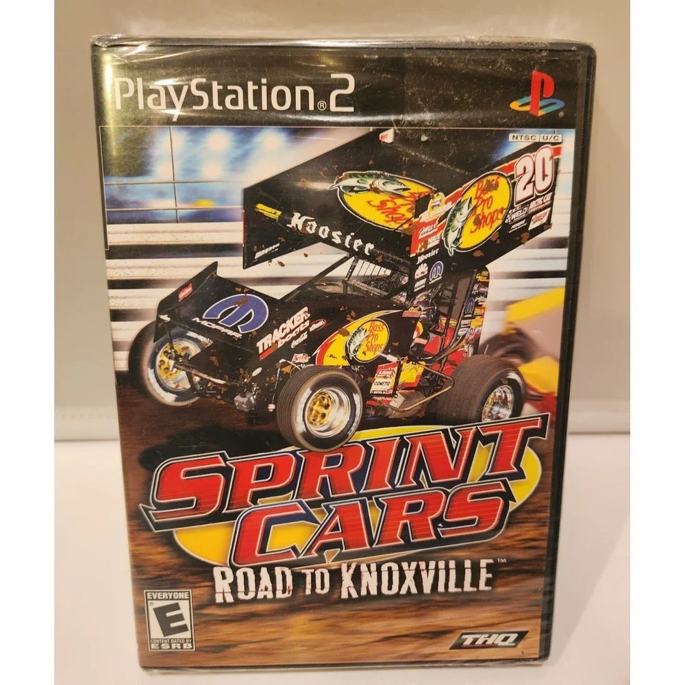 NEW Sprint Cars: Road to Knoxville Sony PlayStation 2 ps2 - Factory SEALED