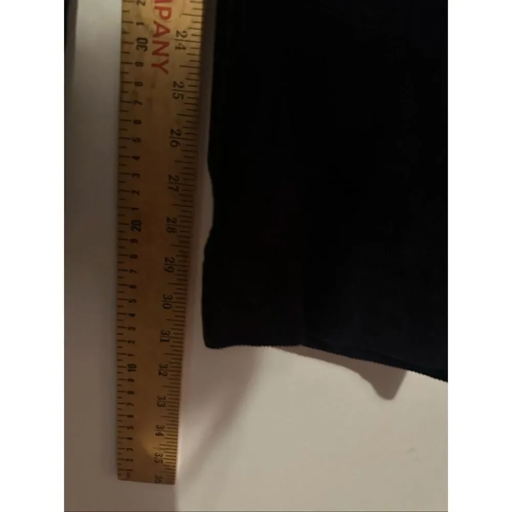 Lauren Ralph Lauren Pants Mens 36x32 Navy Blue Corduroy Mid Rise Business Classi
