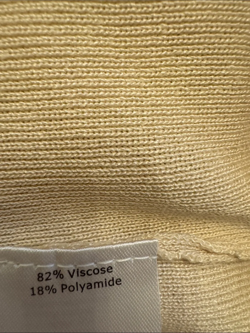 Zesica Beige Mini Knit Dress with White Trim