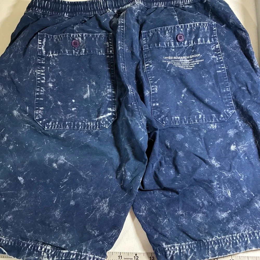 Limited Research marbled acid blue