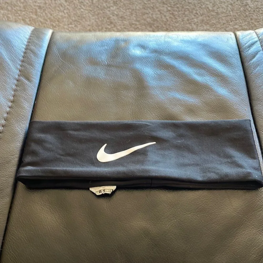 NIKE kids black headband