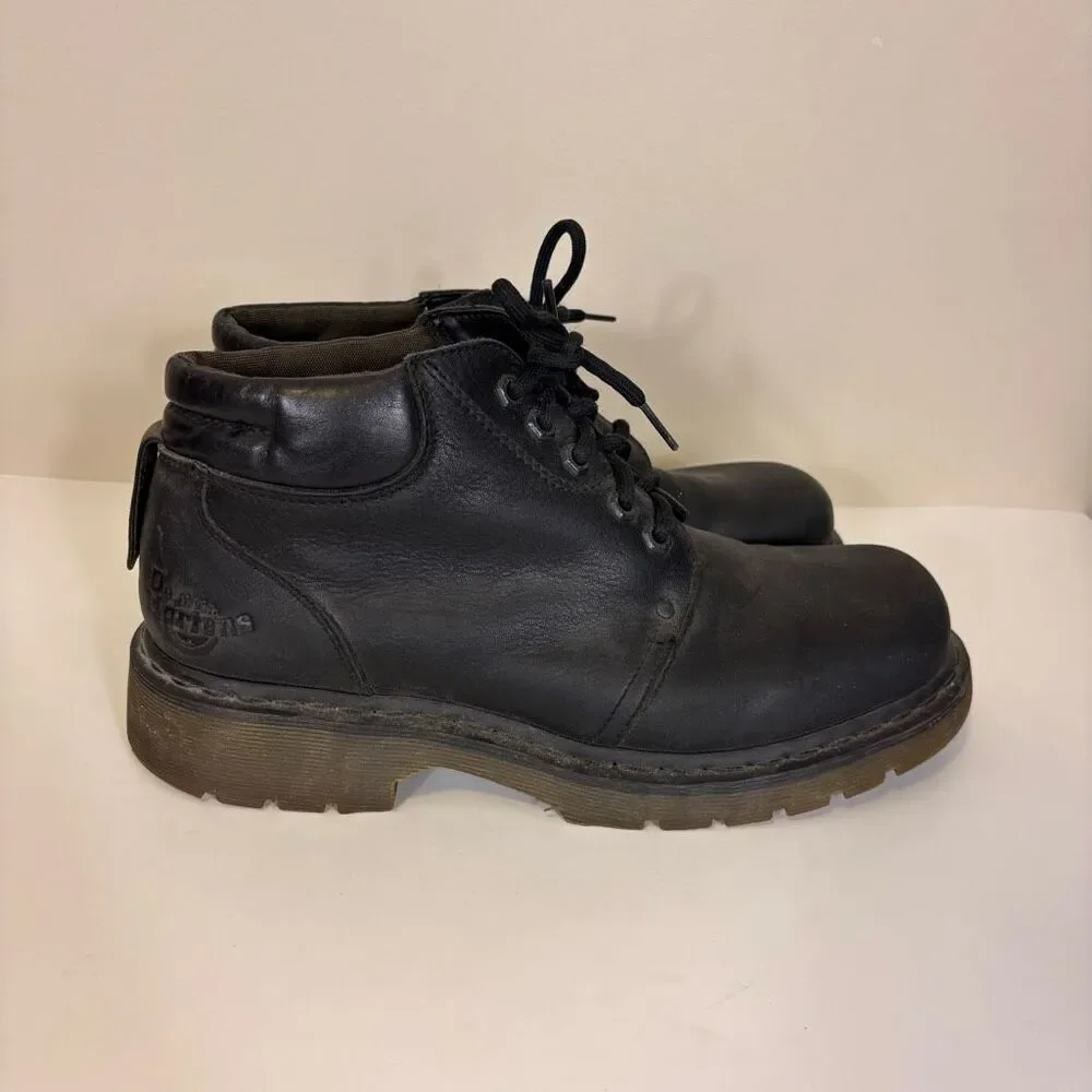 Dr. Martens Black Leather‎ Chukka Boots Men's 11