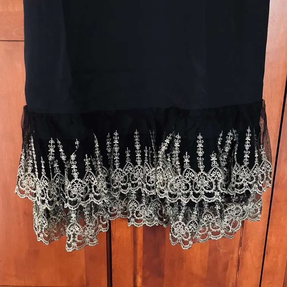 Pomander Place black maxi