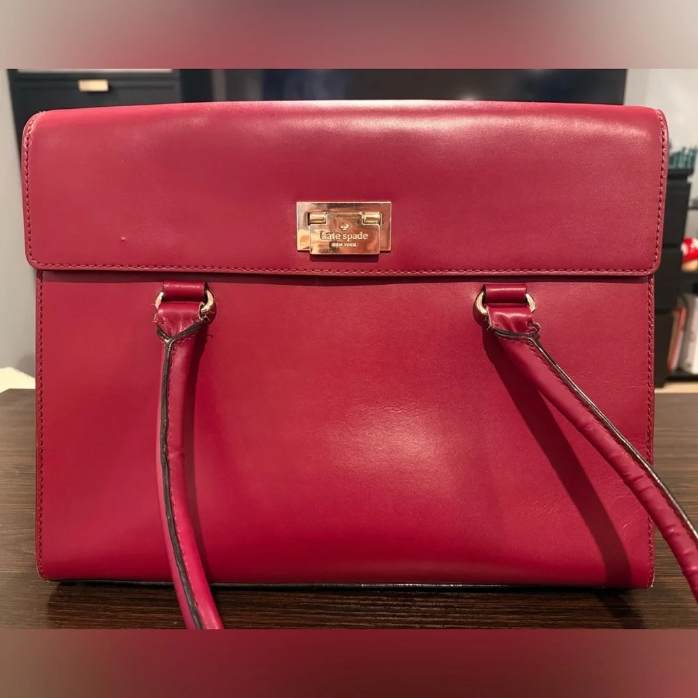 Kate Spade Harwood Place Sinclair leather handbag