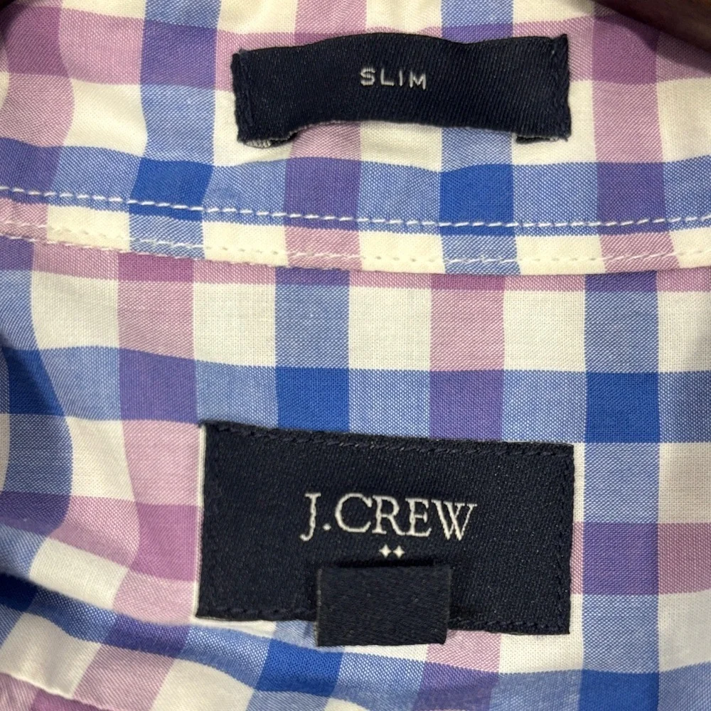 J. Crew vibrant plaid