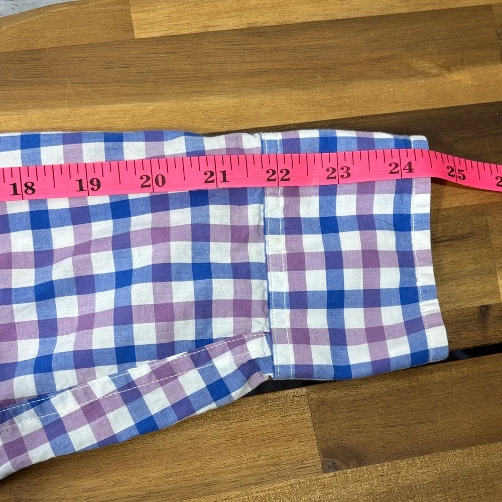 J. Crew vibrant plaid