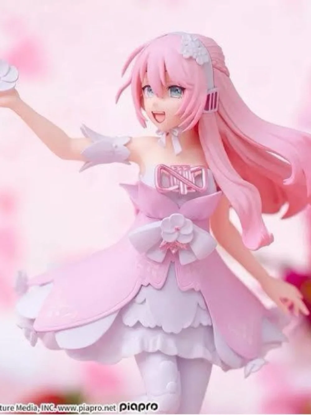 SEGA Hatsune Miku Series Luminasta Megurine Luka 15th Anniversary Figure EUC