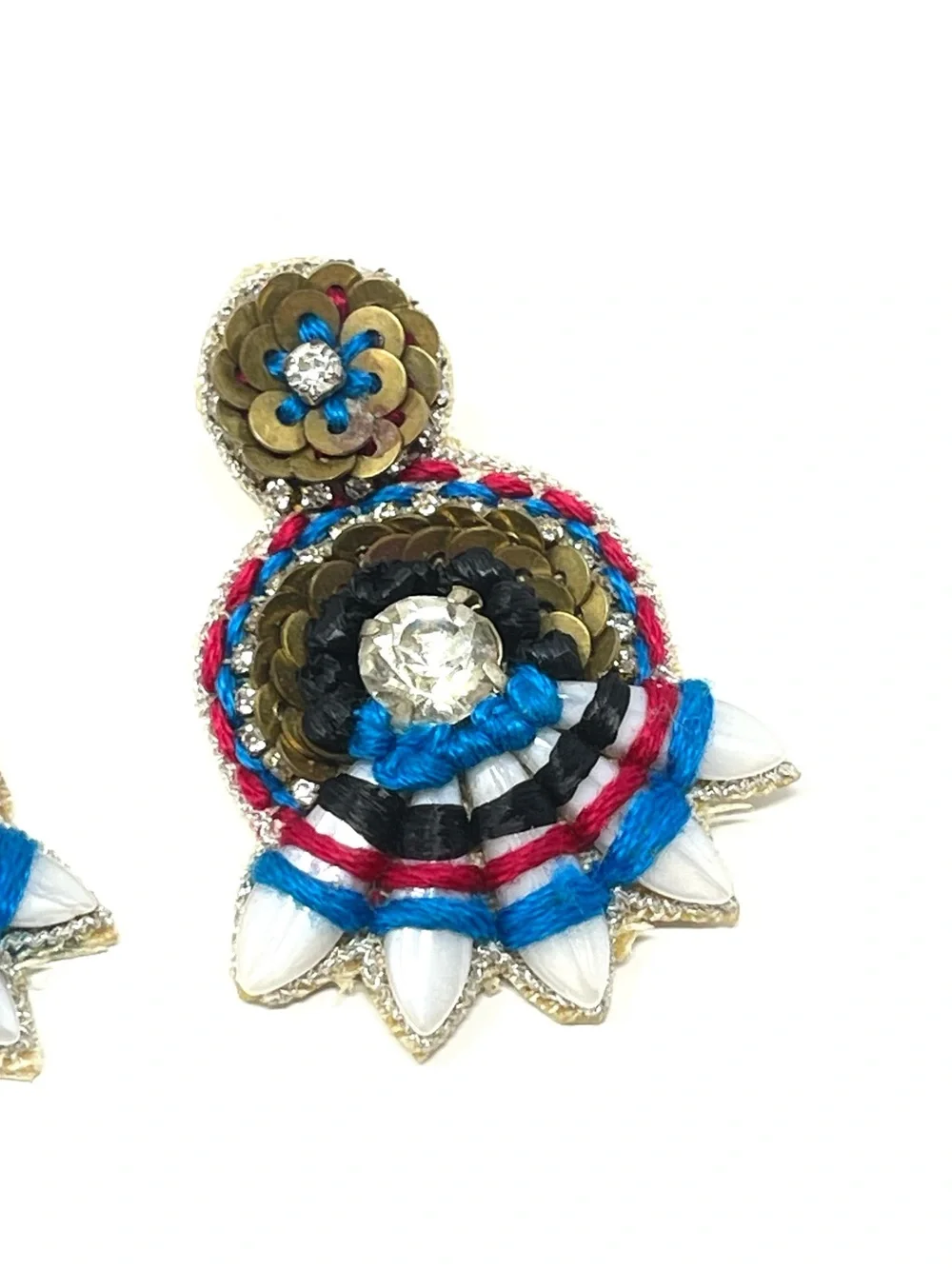 Anthropologie beaded handmade