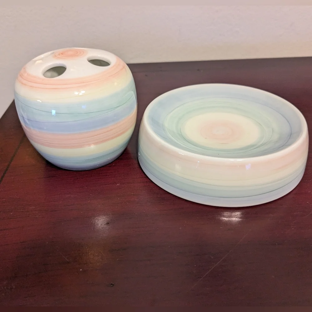 Vintage porcelain sonet