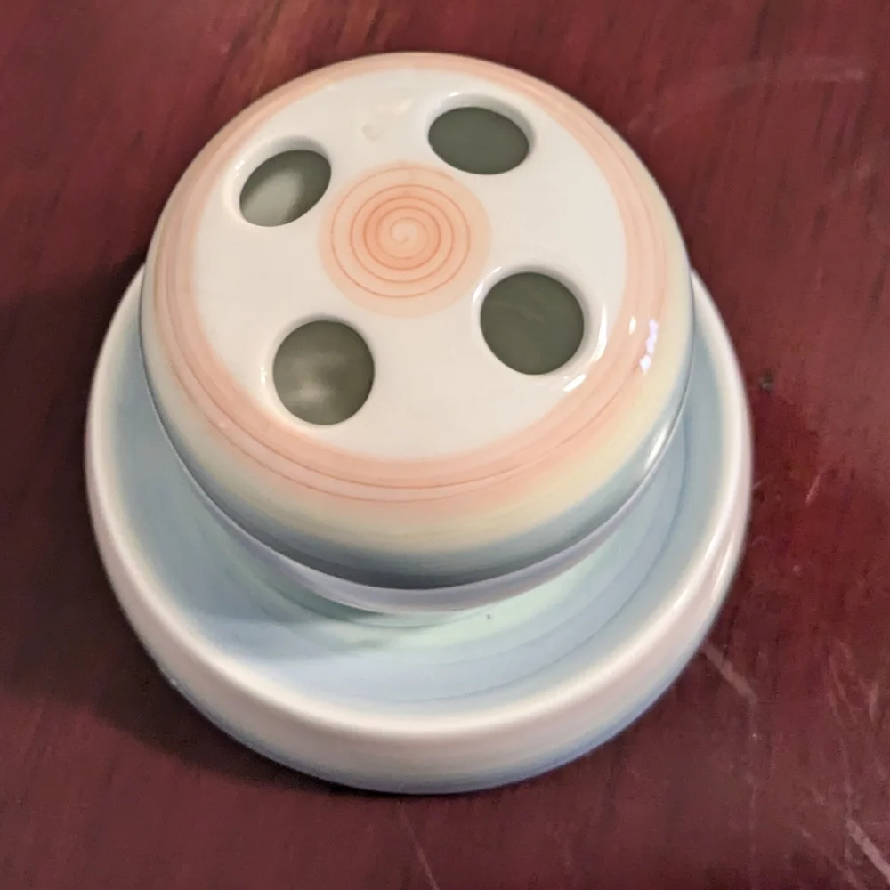 Vintage porcelain sonet