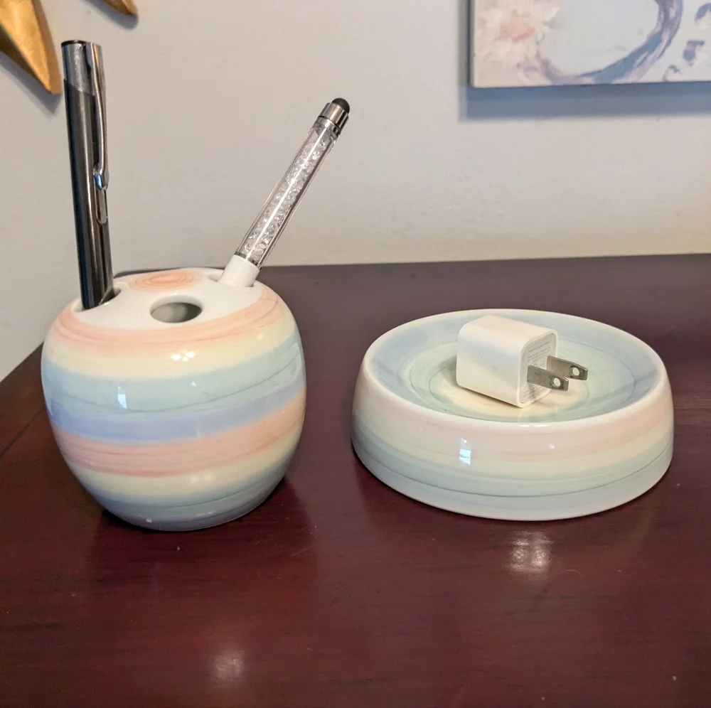 Vintage porcelain sonet
