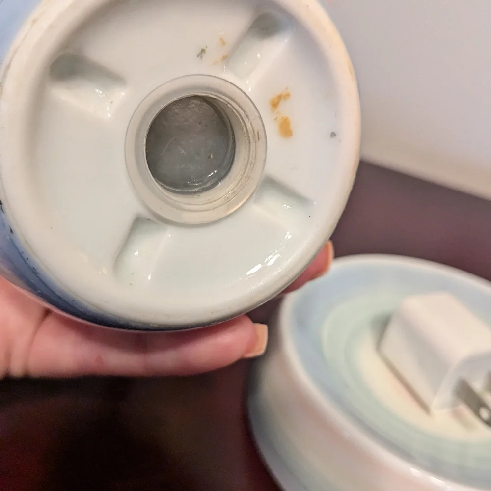 Vintage porcelain sonet