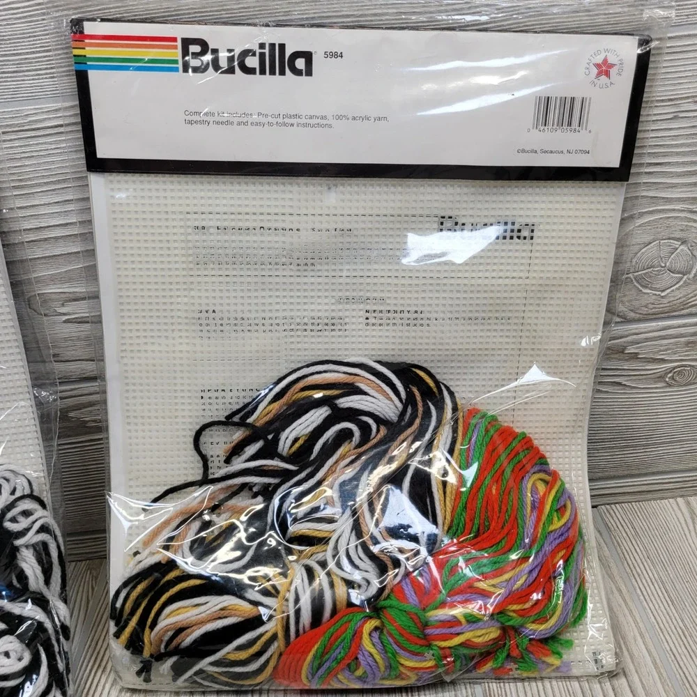 Bucilla keywords plastic
