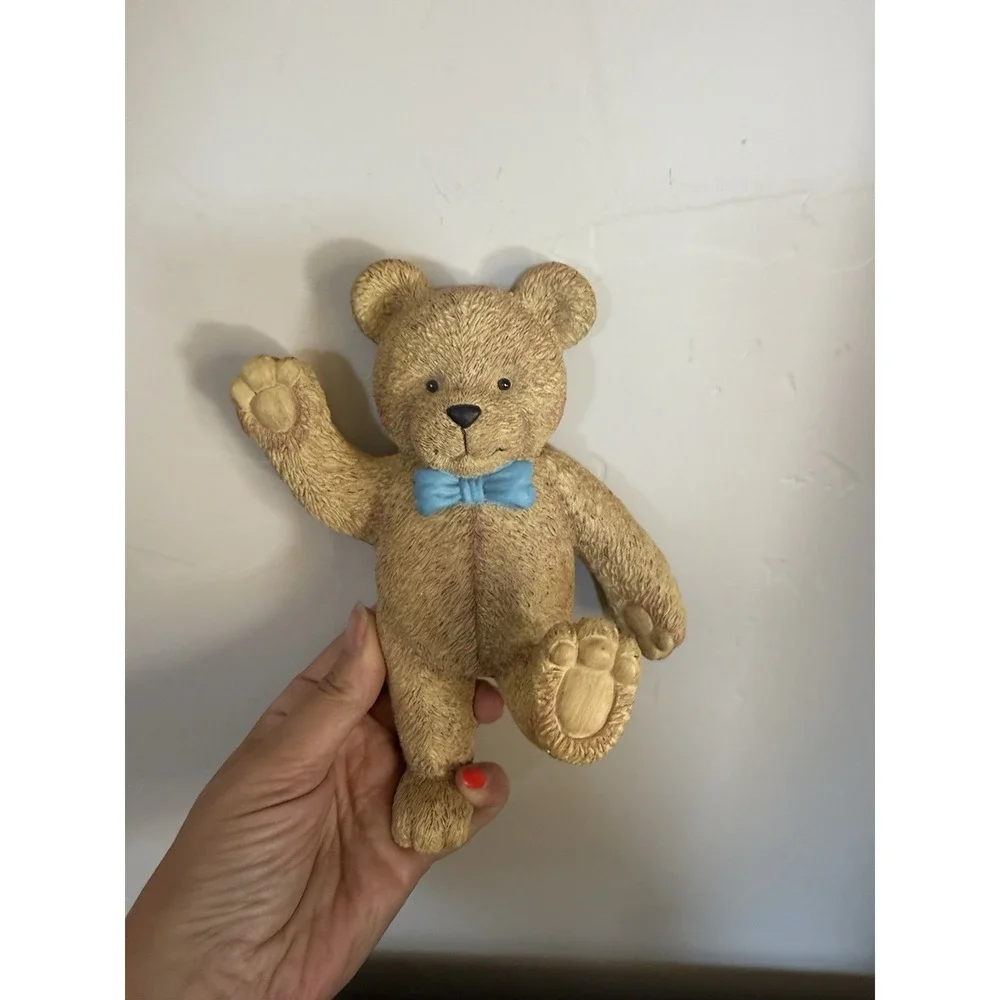 Vintage Home Interiors Kids Resin Bear Towel Hanger