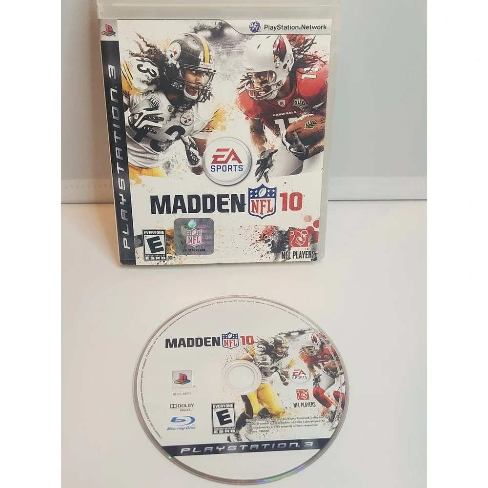 Madden NFL 10 PlayStation 3 PS3 American Football