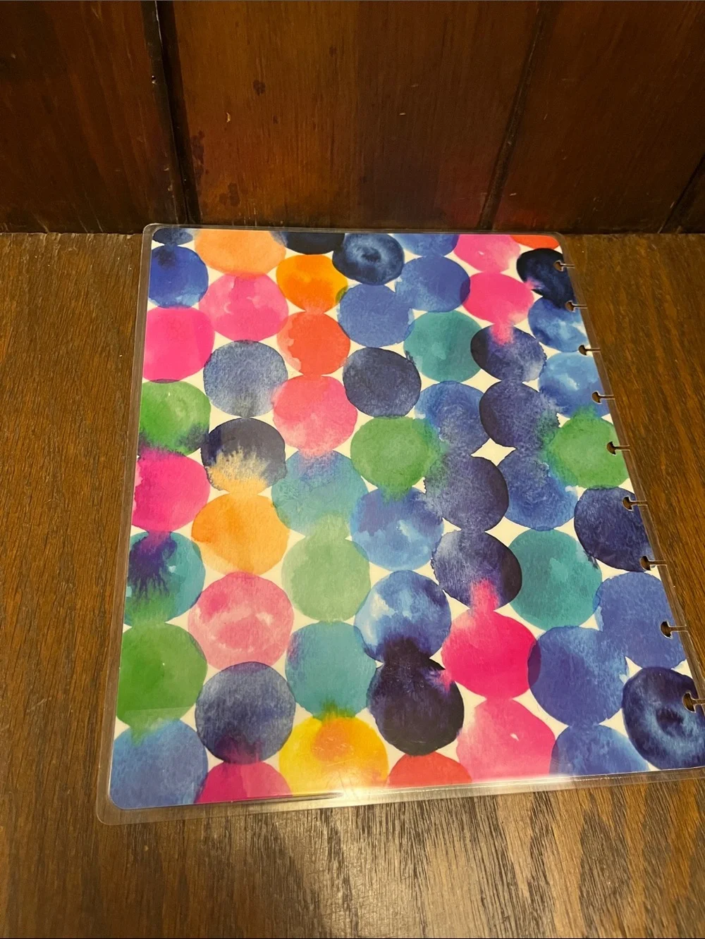 Colorful Dot-Print Notebook 