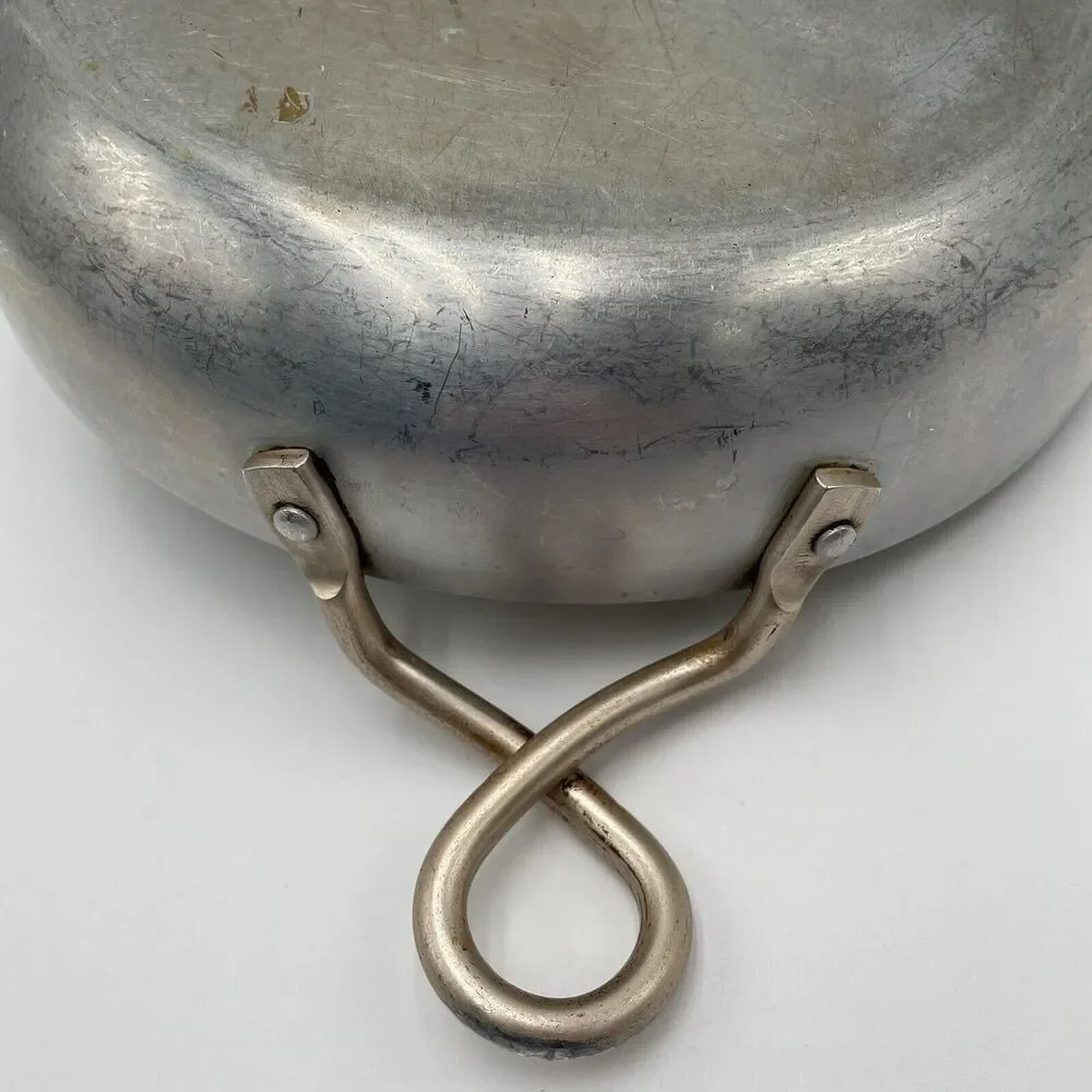 J3 VTG WEAR EVER ALUMINUM HALLITE COPPER TONE HANDLES #V901 PAN SKILLET NO LID