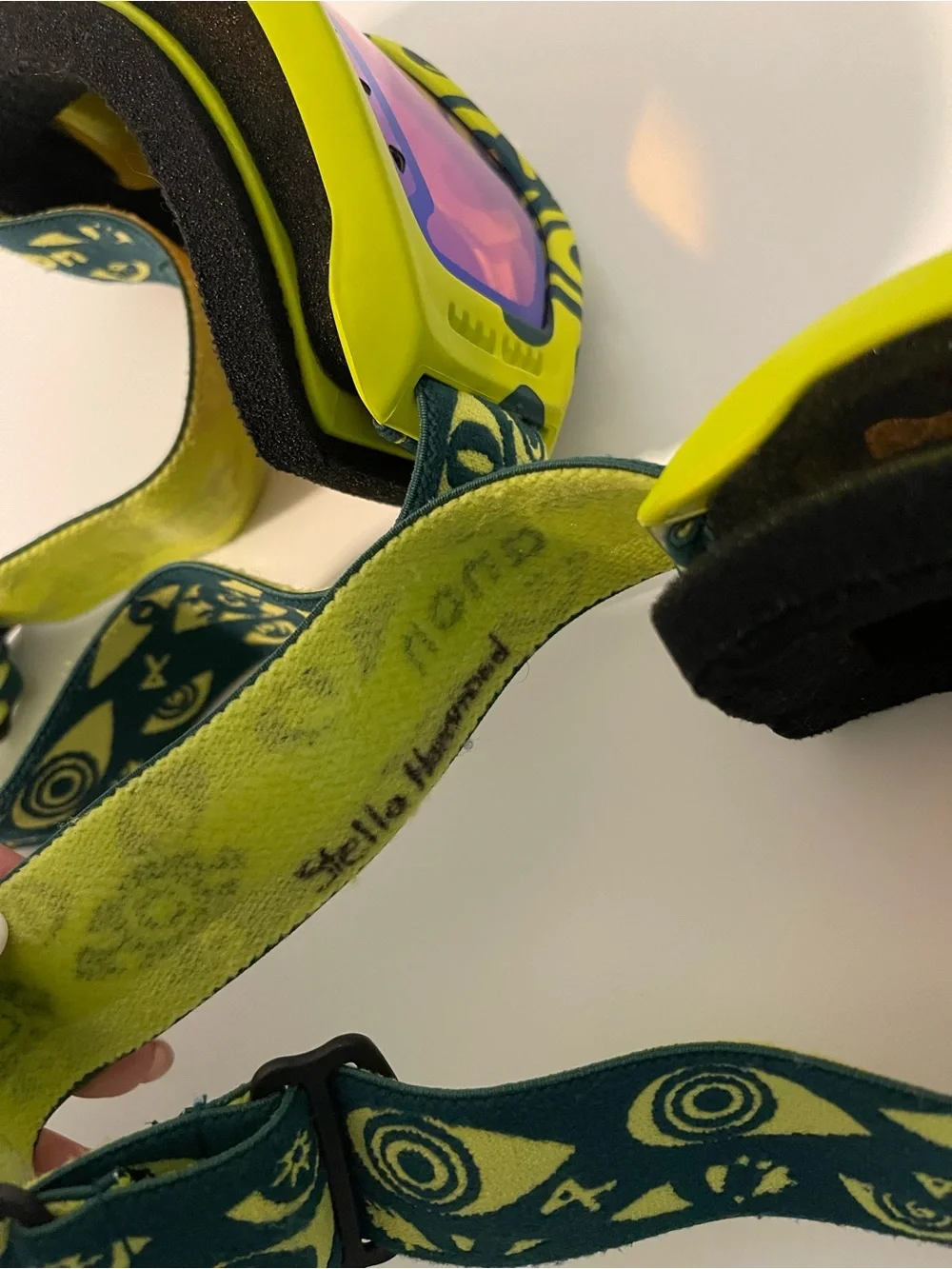 Anon Neon Yellow Mirrored Lens Ski/Moto Goggles - Double Pack