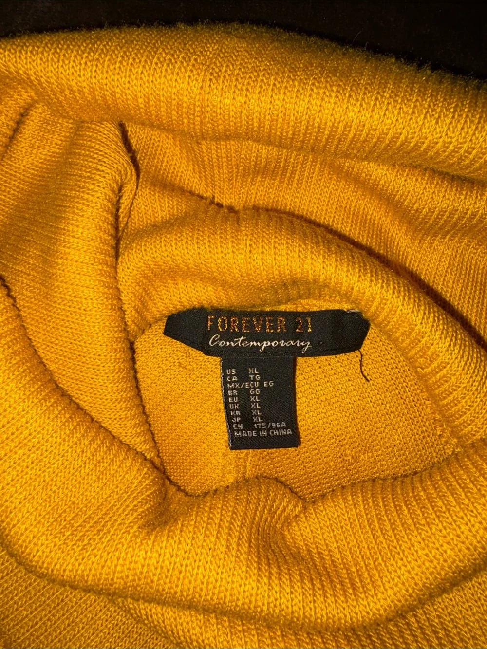 Forever 21 cropped turtleneck