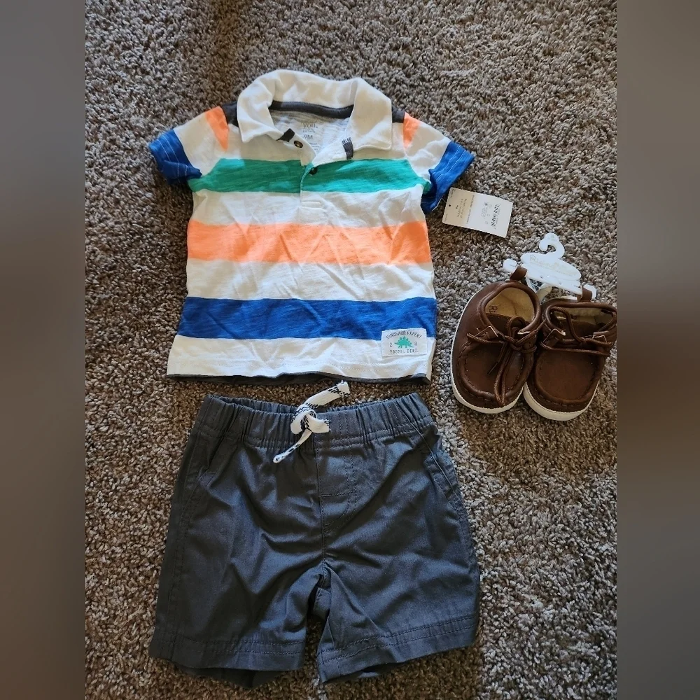 Carter's Baby Boy Set, Size 3-6 Months