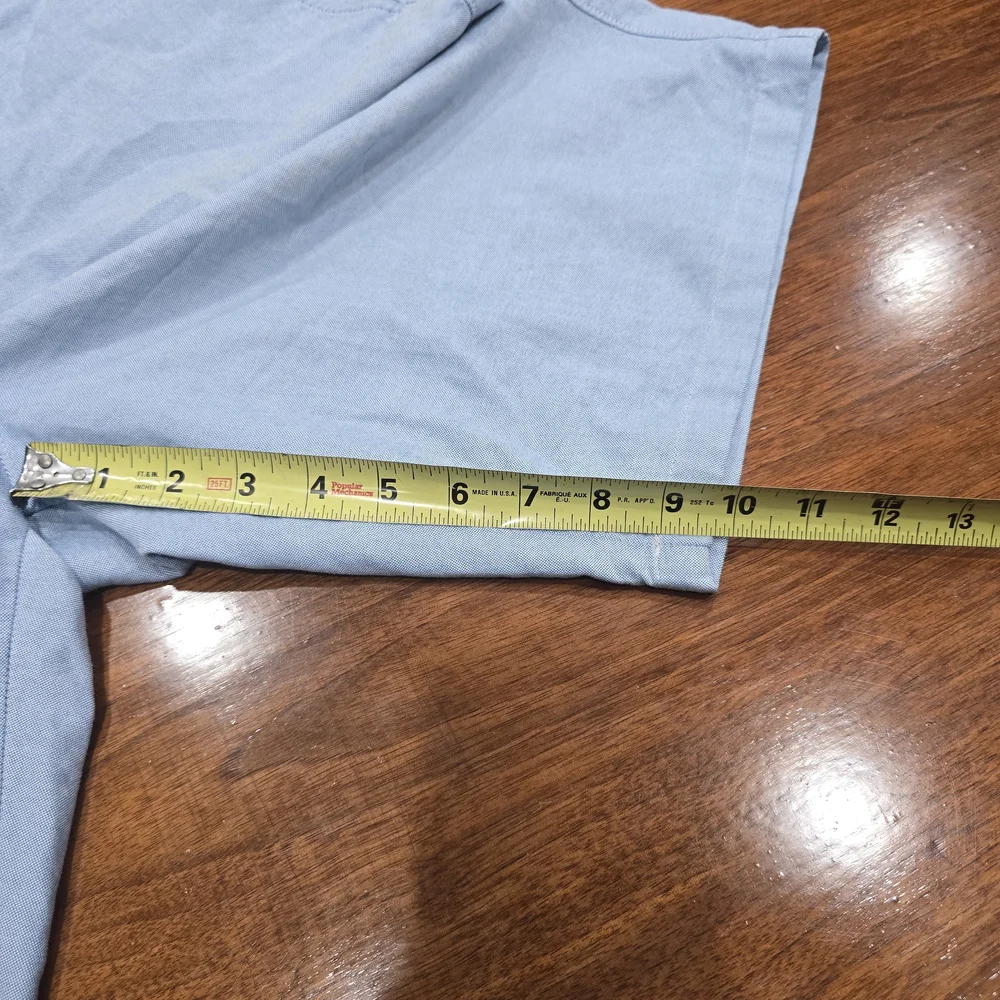 J.CREW Club Chino Shorts Mens‎ Light Blue 100% Cotton Flat Front 10.5