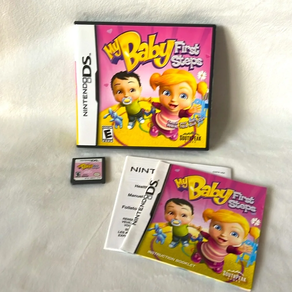 Nintendo DS Game, My Baby First Steps, Rated E, Complete with Case & Manual