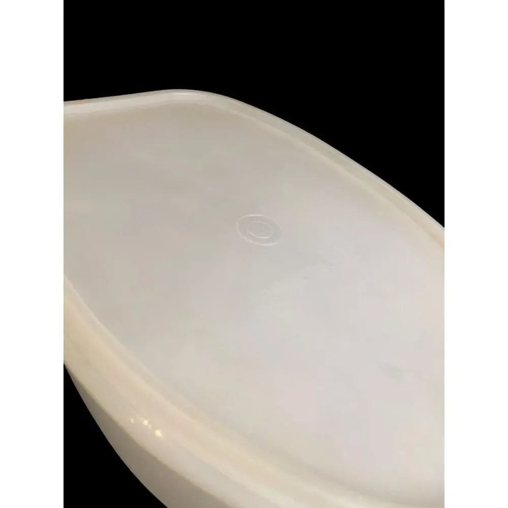 Vintage Tupperware Flavor Savor Ham Roast Keeper 487-5 with Lid 488-4