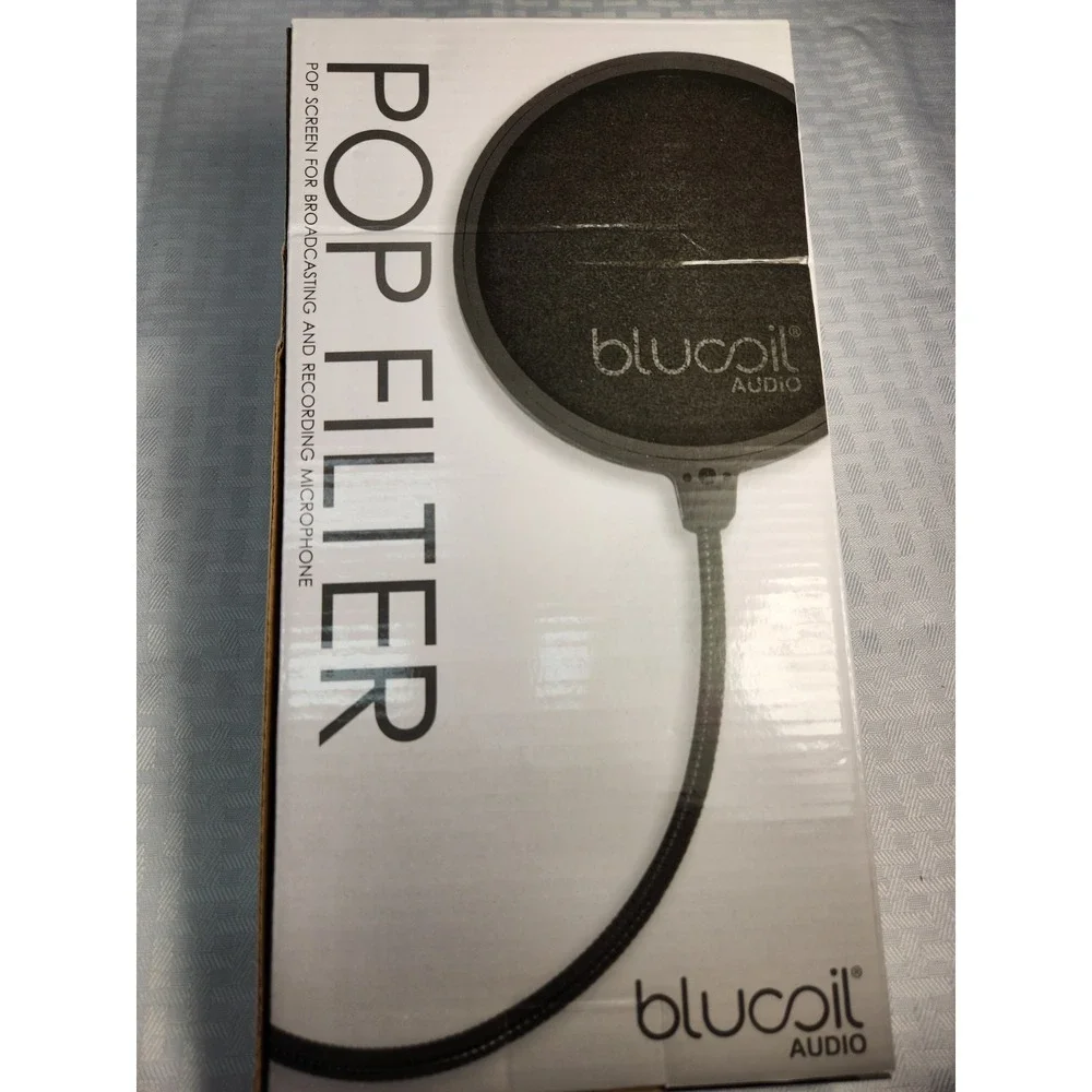 BRAND NEW! Blucoil Pop Filter Pop Screen Recording Broadcasting Podcast