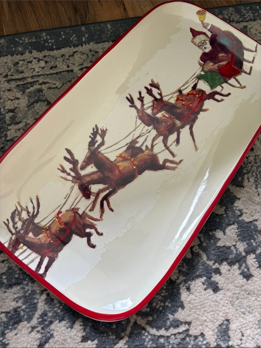 Williams Sonoma festive serving