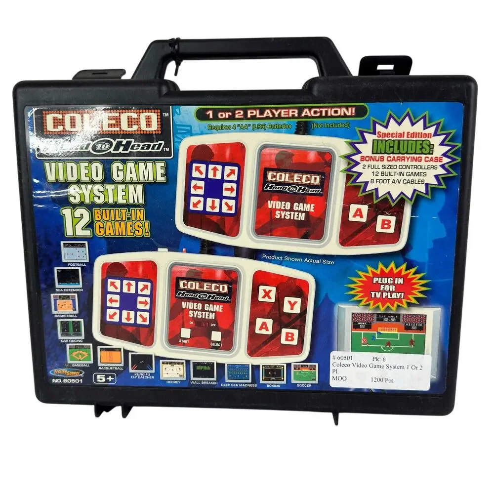 Coleco Head to Head Video Game System 12 Built in Games Techno‎ Source 2005 NOS