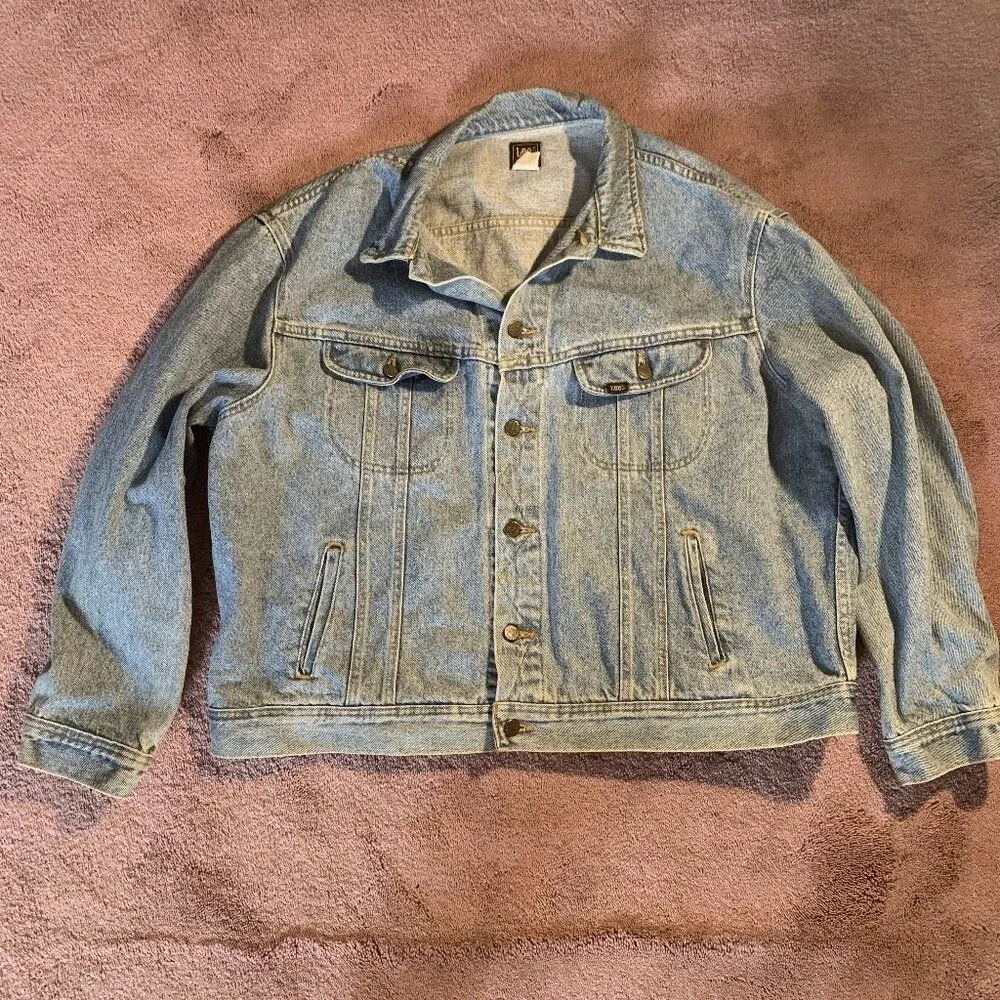 Rare True Vintage 1980s Lee Denim‎ Jacket
