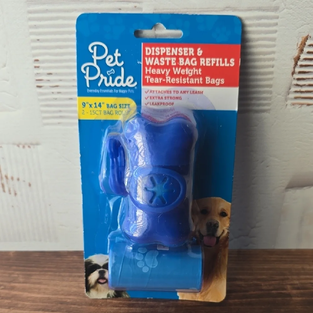 PET PRIDE | DOG WASTE BAG DISPENSER SET