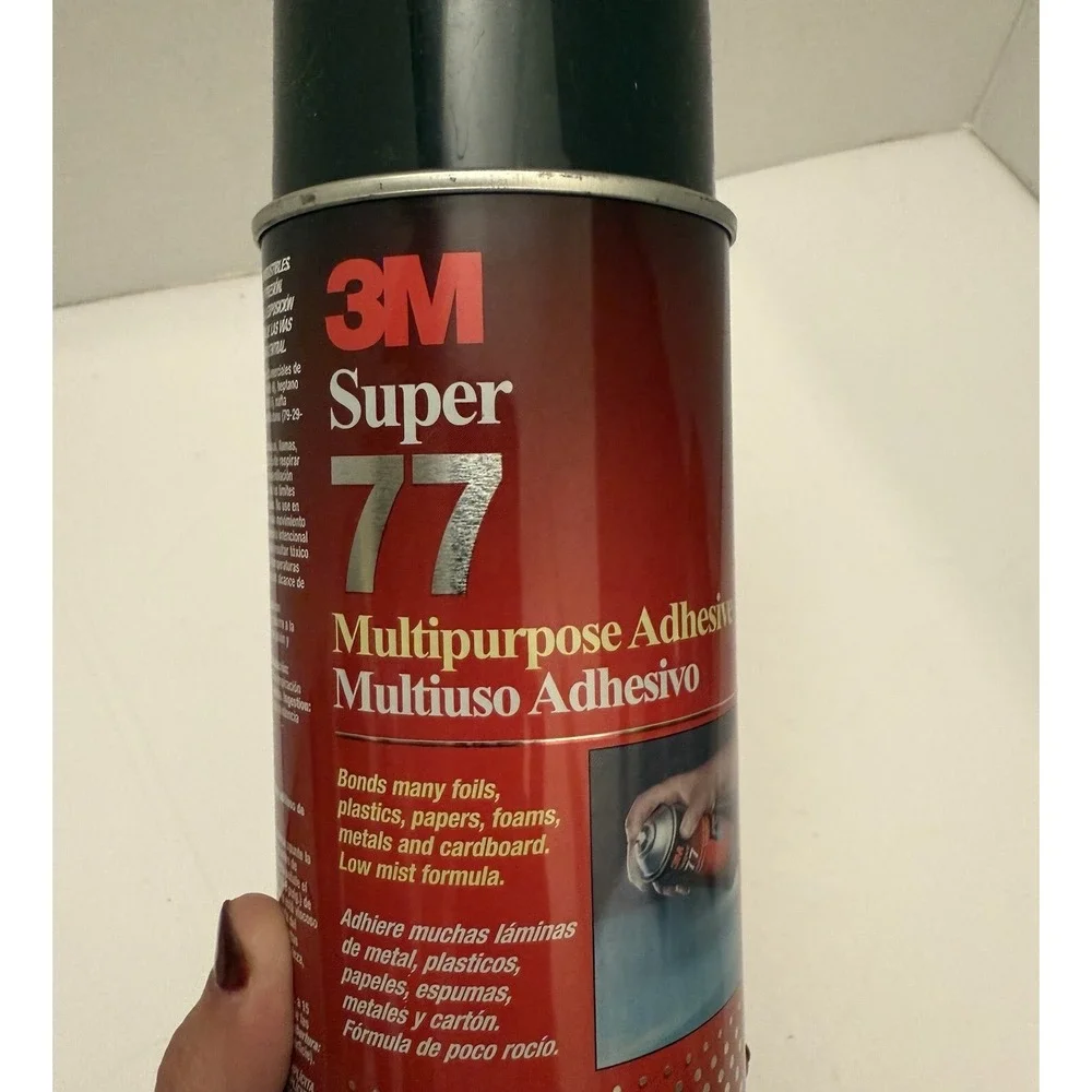 3M Super 77 Multipurpose Spray Adhesive, 16.75 oz (24 fl. oz.)‎