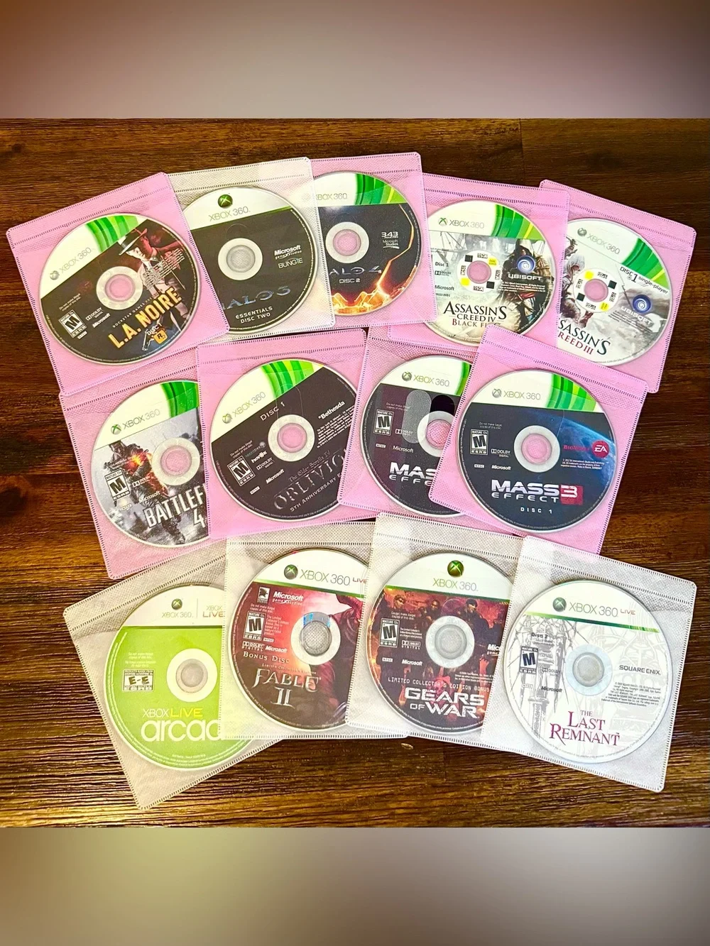 13 XBOX 360 DISCS - Misc Extra Bonus Discs and Main Games UNTESTED Loose Mix
