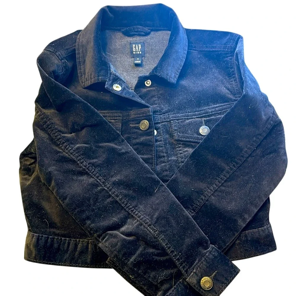 NWT Gap kids velvet‎ jacket! Medium