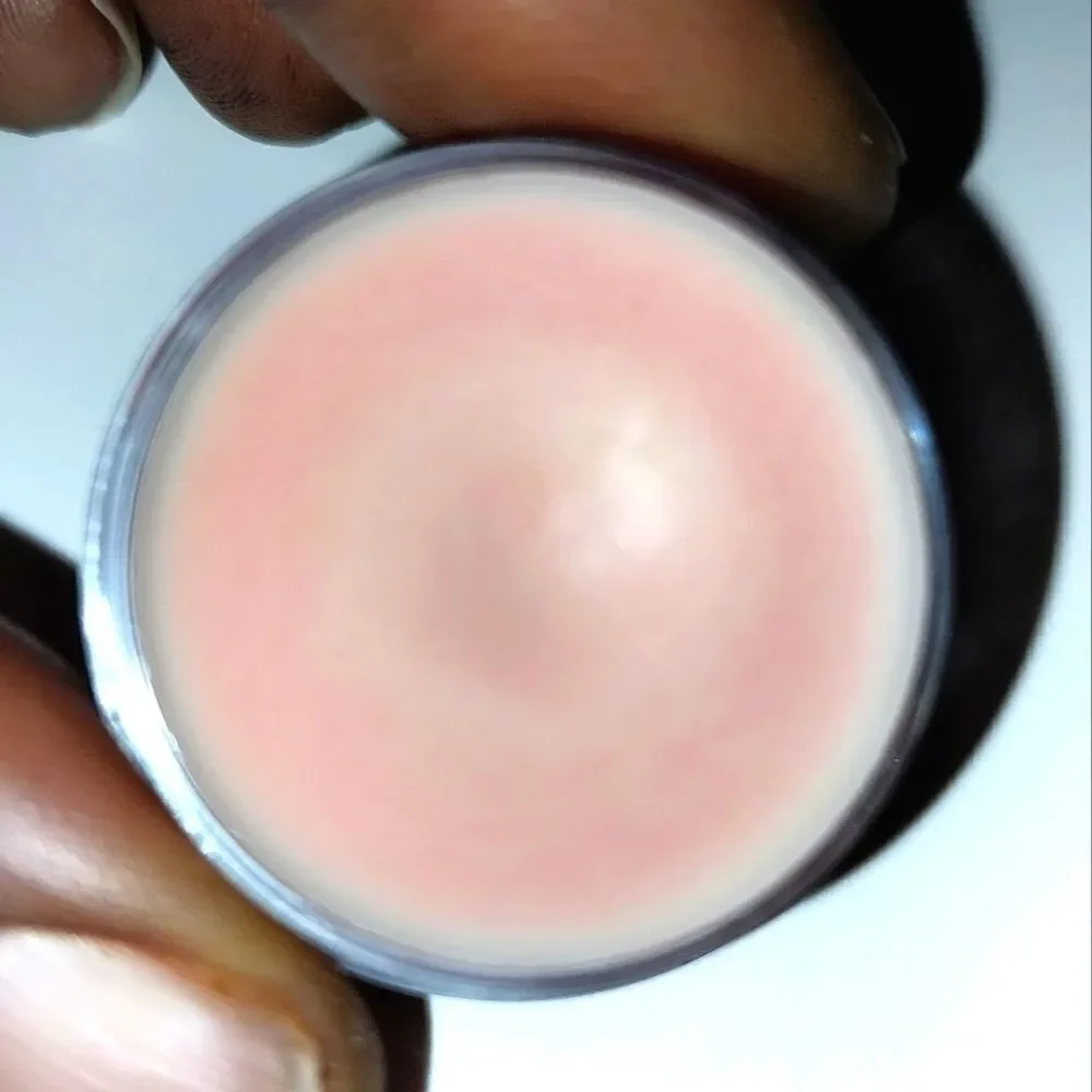 Hand crafted natural cherry lip balm