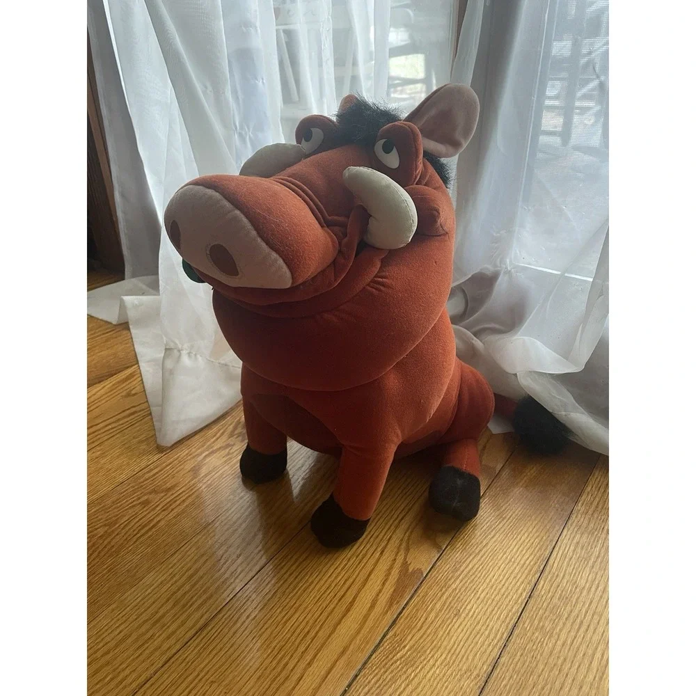 Vintage 90s Pumba The Lion King Plush‎ Walt Disney 16