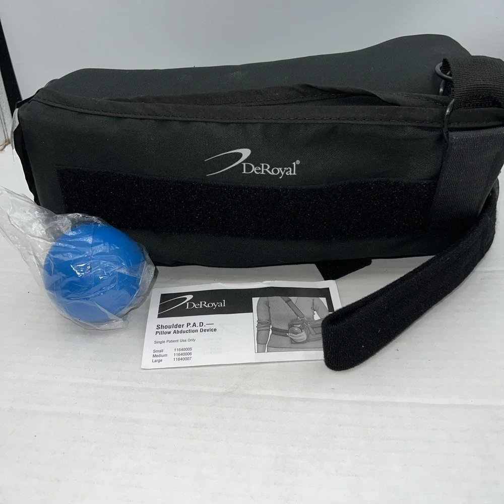 Deroyal Shoulder PAD Pillow Abduction Device‎ Sling Medium W/Ball 11640006