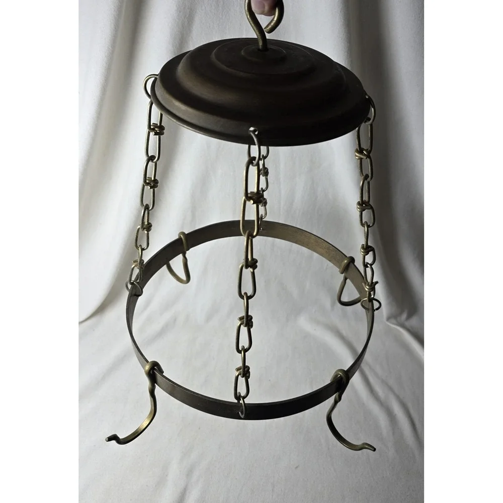 Round Metal Pots‎ And Pans Hanger Holder