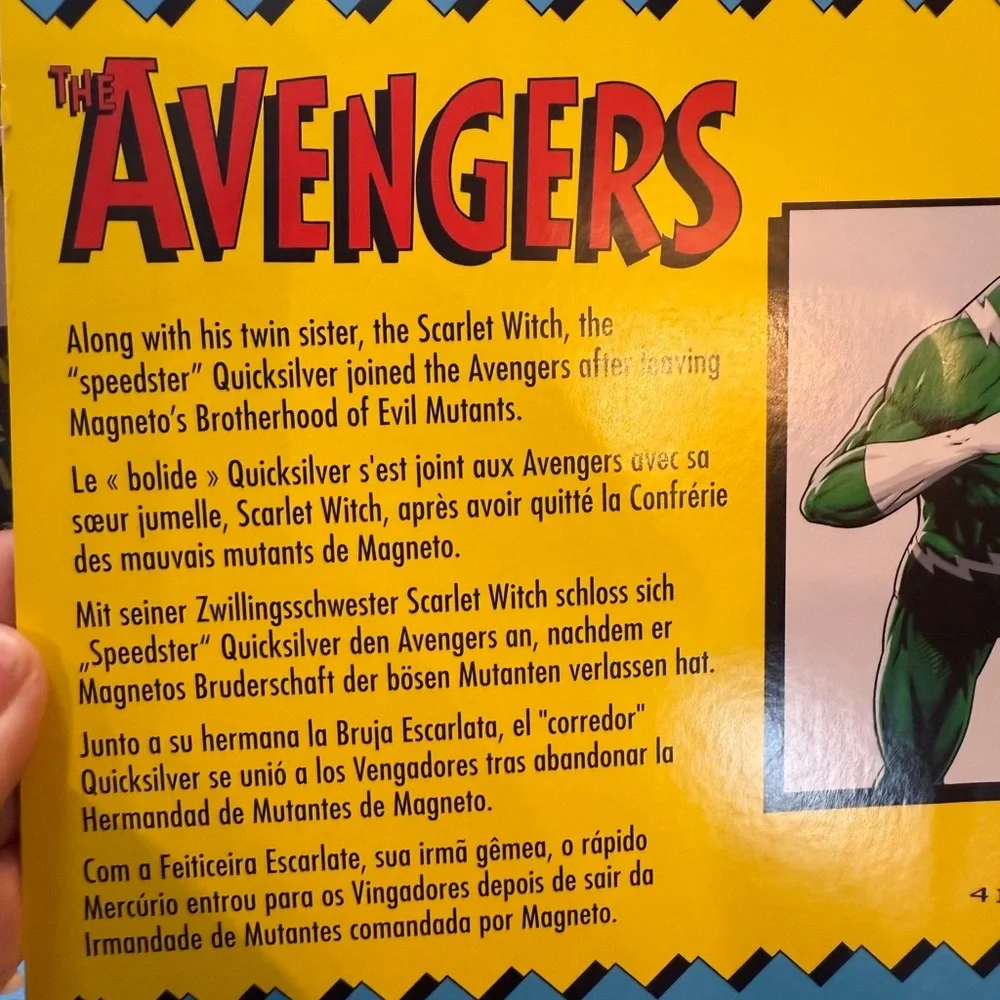 Marvel branded quicksilver