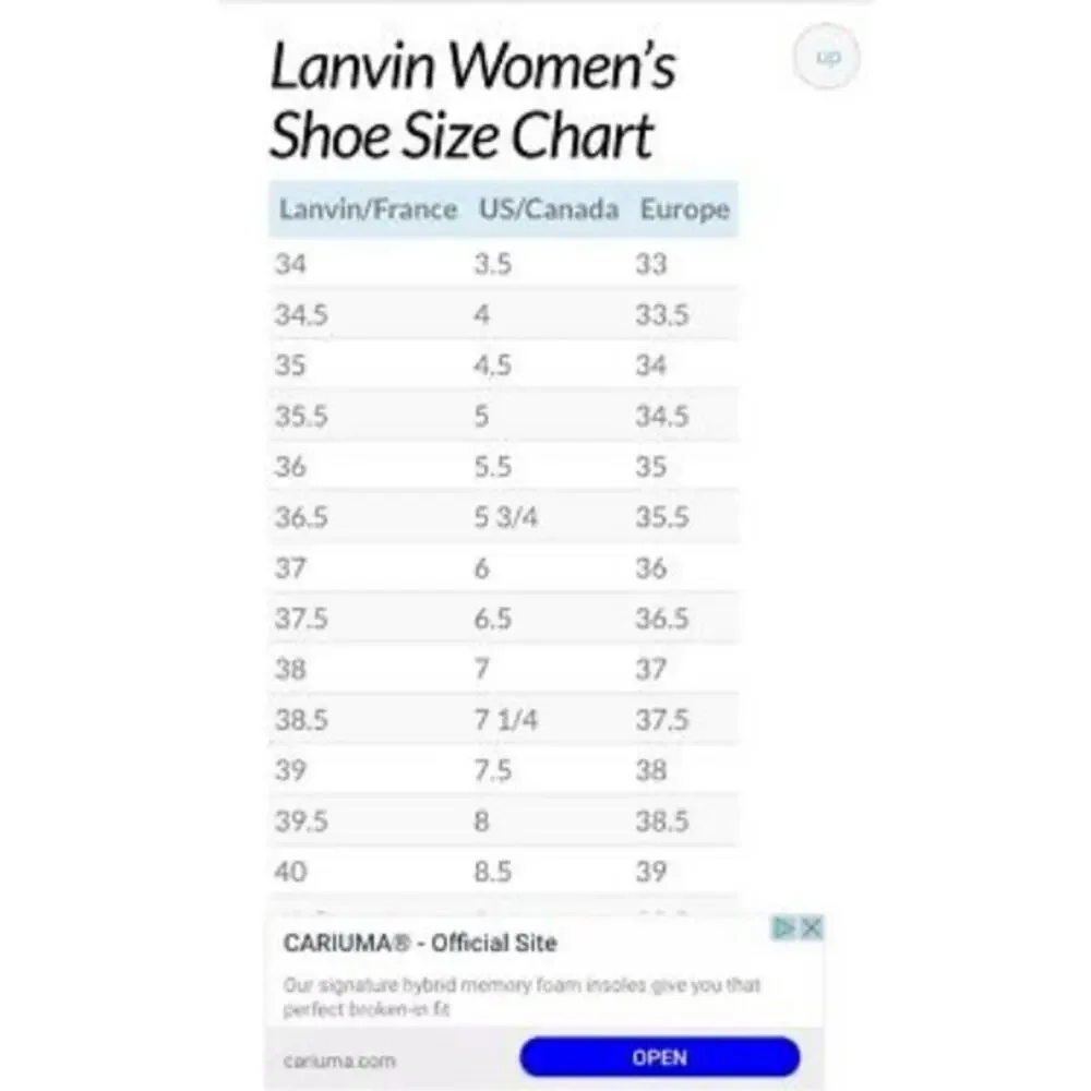 Lanvin womens paris