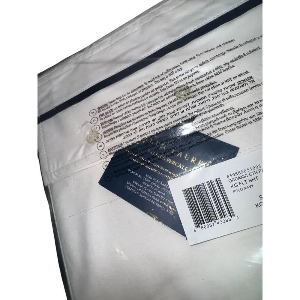 Ralph Lauren flat sheet
