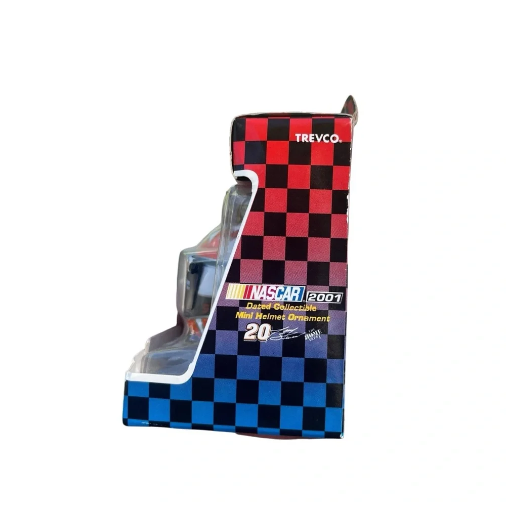 Tony Stewart NASCAR 2001‎ Dated Collectible Mini Helmet Ornament #20 Racing