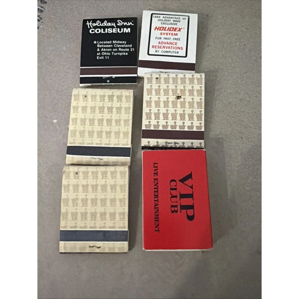 N/A unused matchboxes