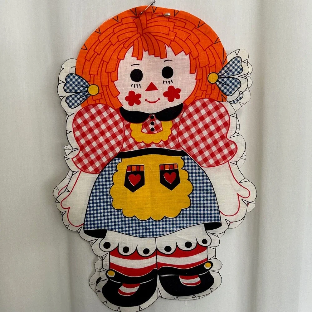 Vintage Doll Plush Unfinished Project Complete HTF‎