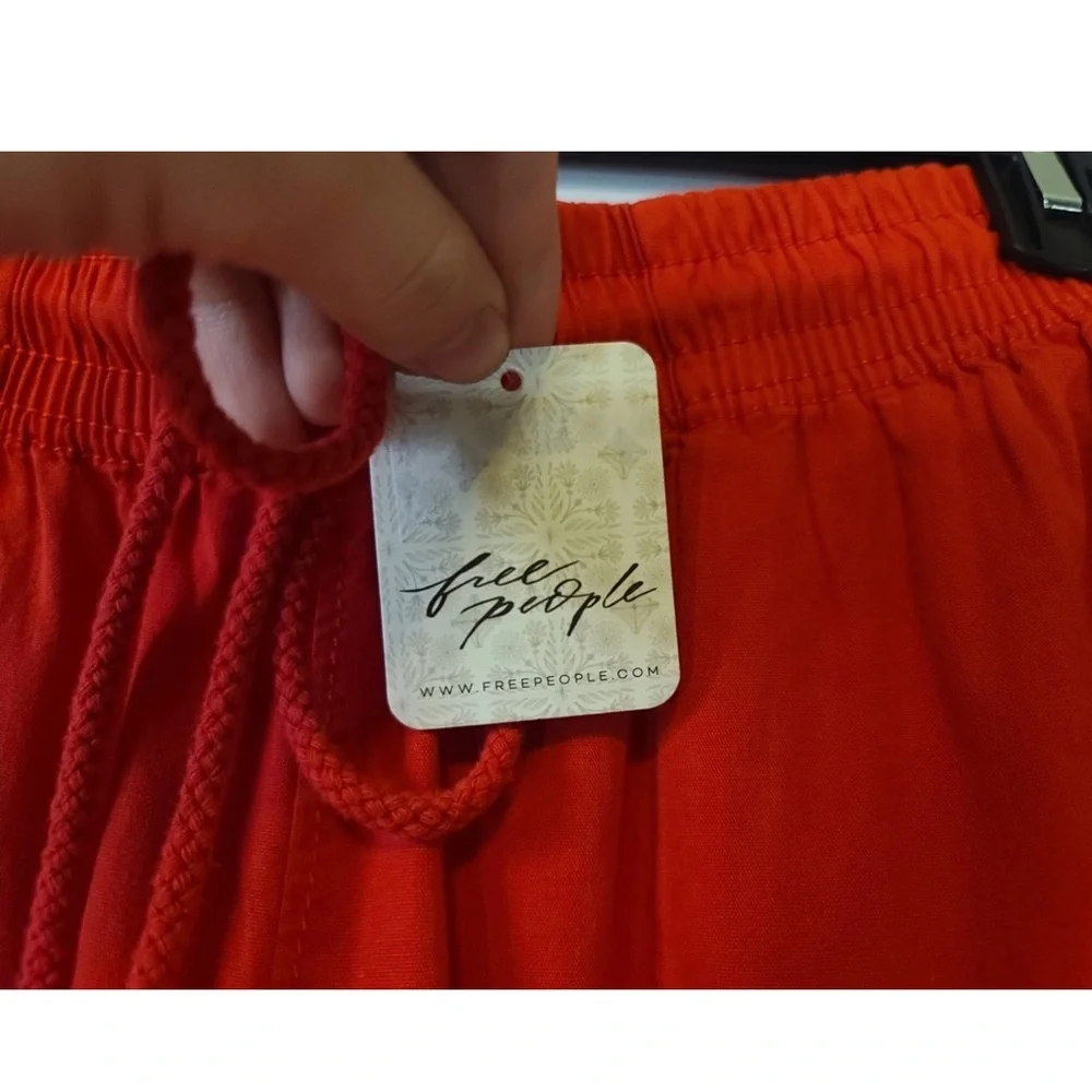 Free People bright red