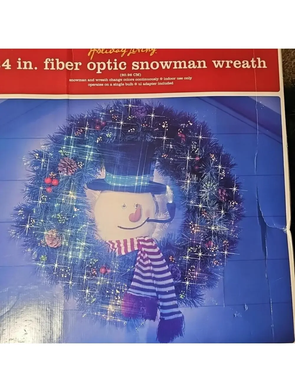 Holiday Living fiber optic