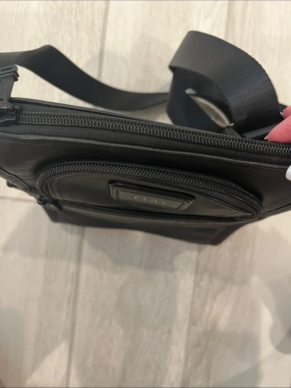Tumi alpha leather